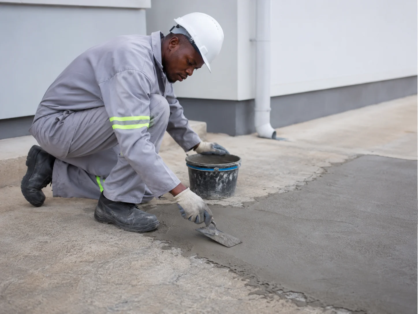ABE durarep FR concrete repair application, Botswana