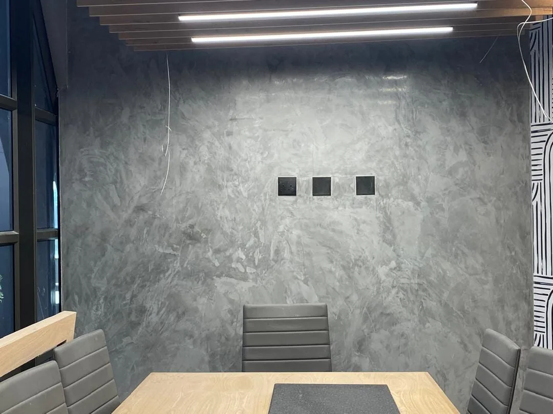 Cemcrete Cretecote floor — shale finish