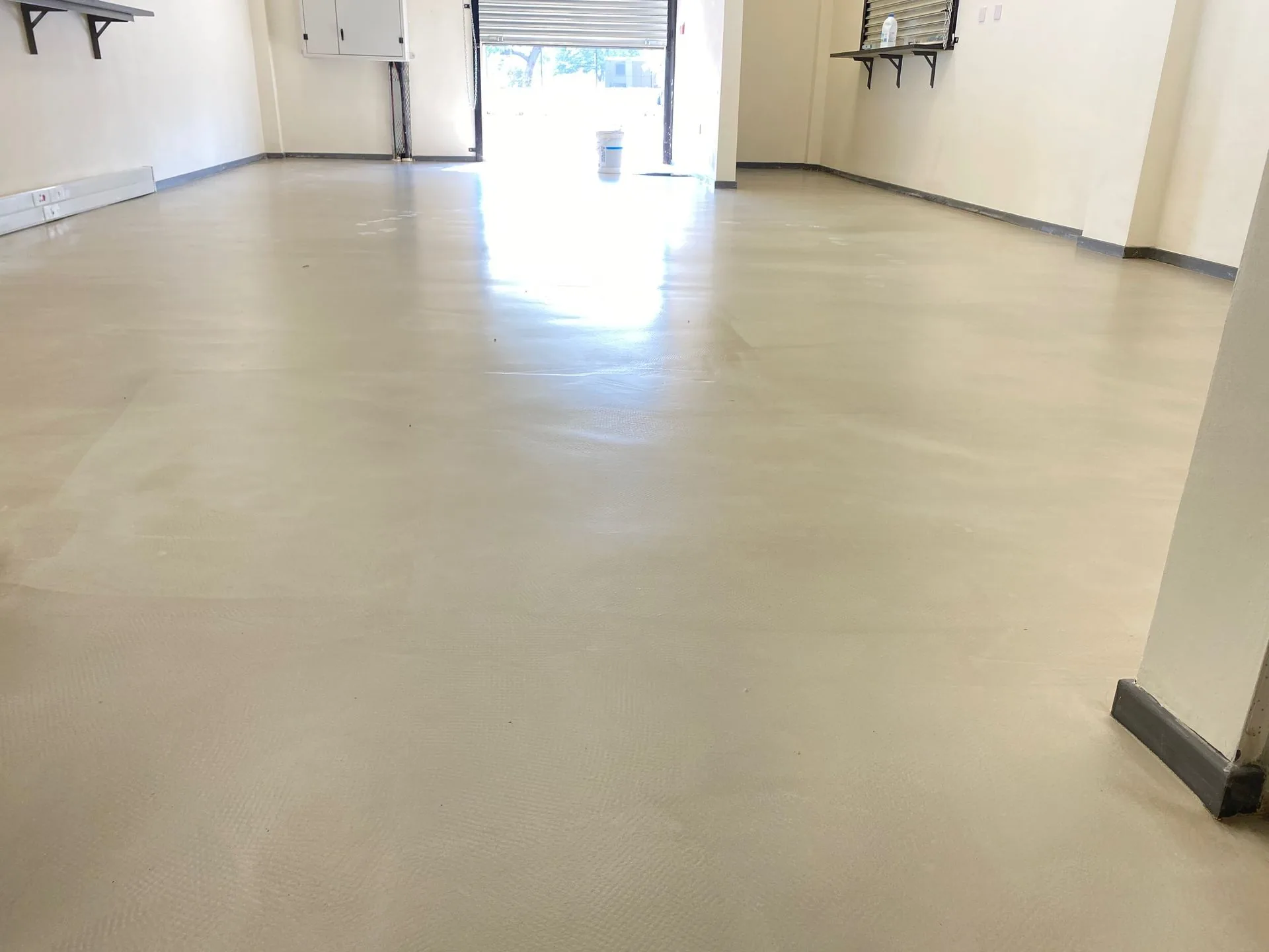 Product supply and local stock — resin flooring systems, Tswanacrete Gaborone