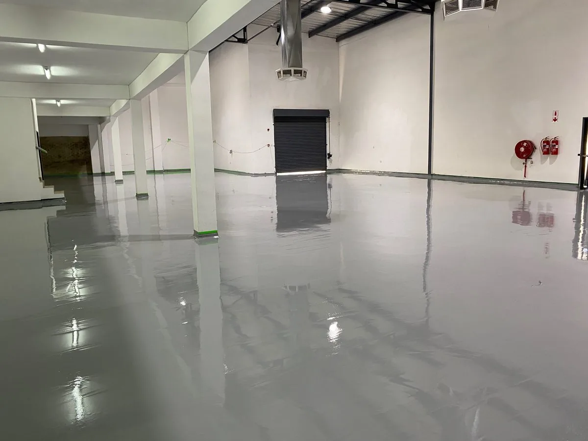 Epoxy resin flooring for commercial and retail spaces, Gaborone Botswana