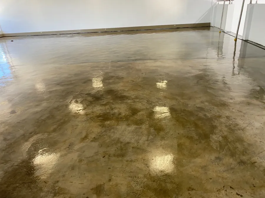 Epoxy resin flooring for industrial and warehouse use, Gaborone Botswana