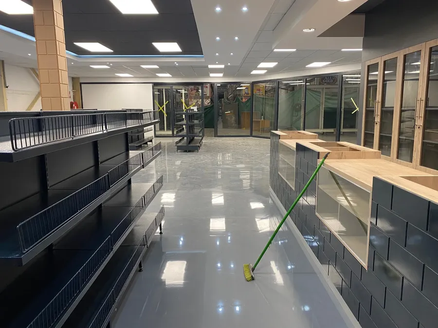Epoxy resin flooring for commercial and retail spaces, Gaborone Botswana