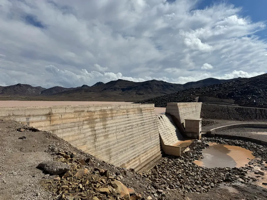 Water retention dam, structural waterproofing infrastructure, Botswana